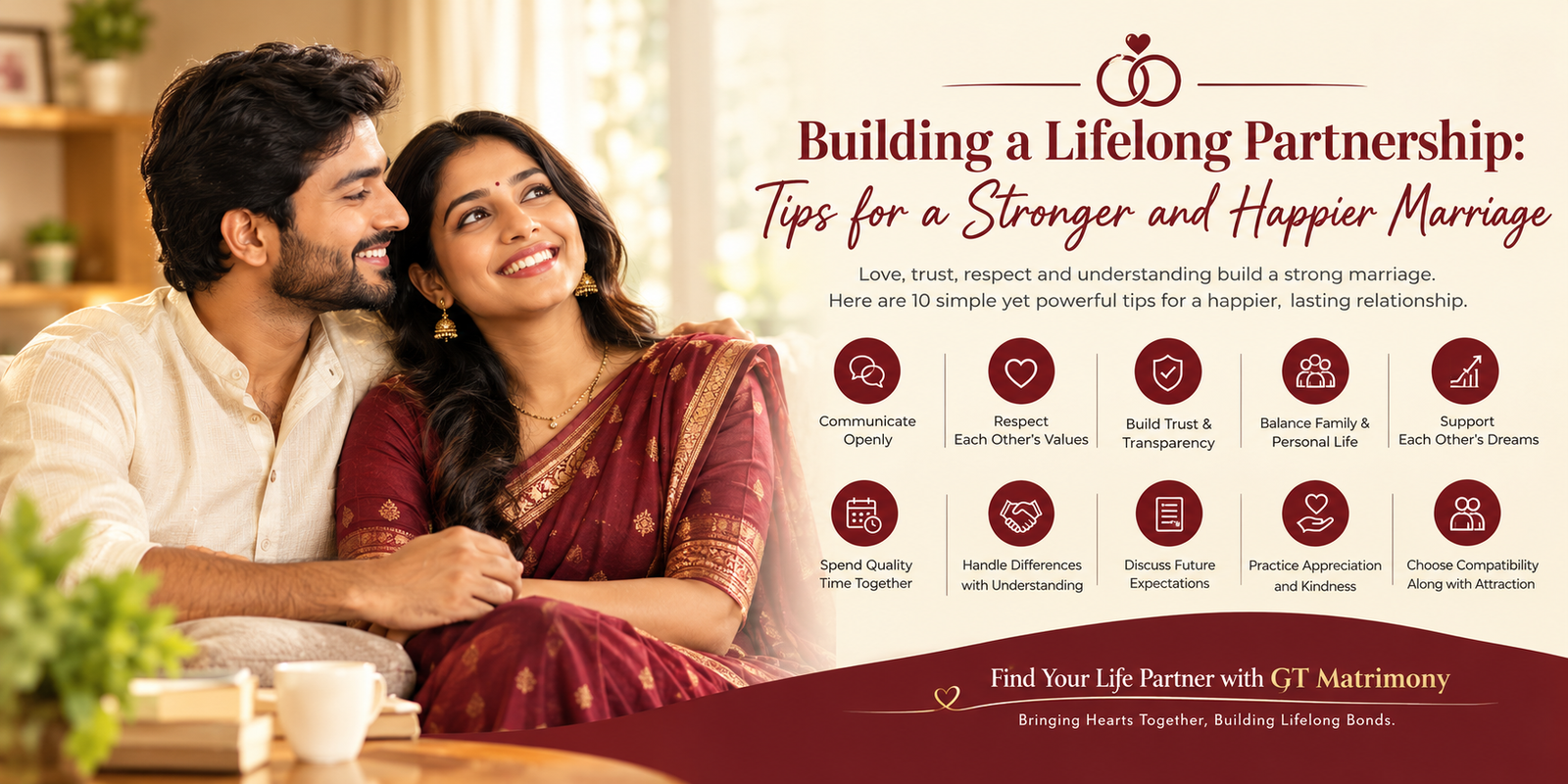 Building a Lifelong Partnership: Tips for a Stronger and Happier Marriage